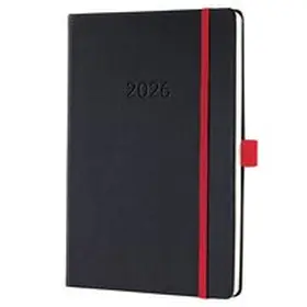  SIGEL C2608 Wochenkalender Conceptum 2026, ca. A5, , schwarz, rot | Sonstiges |  Sack Fachmedien