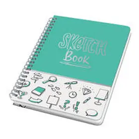 Sigel GmbH |  SIGEL JN698 Spiral-Notizbuch Jolie, ca. A5, dotted, mint, schwarz, weiß | Sonstiges |  Sack Fachmedien