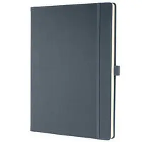  SIGEL CO648 Notizbuch Conceptum, ca. A4, kariert, dunkelgrau | Sonstiges |  Sack Fachmedien