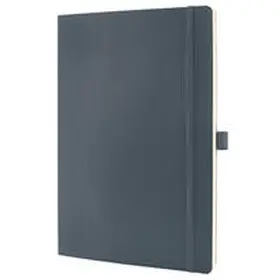  SIGEL CO318 Notizbuch Conceptum, ca. A4, kariert, dunkelgrau | Sonstiges |  Sack Fachmedien