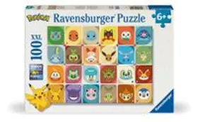  Kinderpuzzle 100 XXL Teile - Pokémon Gesichter | Sonstiges |  Sack Fachmedien