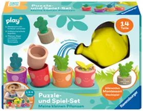  Play+ Puzzle- und Spiel-Set: Meine kleinen Pflanzen - ab 1,5 Jahre | Sonstiges |  Sack Fachmedien
