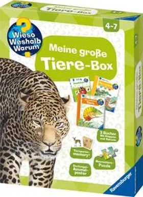 Gernhäuser | Wieso? Weshalb? Warum? - Meine große Tiere-Box | Buch | 400-555538003-0 | www.sack.de