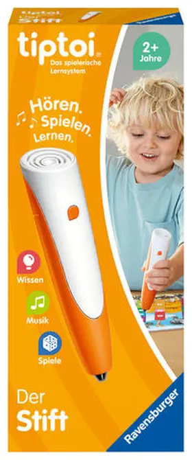  Ravensburger tiptoi Stift 00110 - Das audiodigitale Lern- und Kreativsystem, Lernspielzeug für Kinder ab 2 Jahren - Der Stift | Sonstiges |  Sack Fachmedien