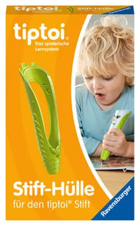  Ravensburger tiptoi 00151 - Stifthülle zum Wechseln in Grün / Wechselhülle für den tiptoi-Stift / Geeignet für Kinder ab 3 Jahren | Sonstiges |  Sack Fachmedien