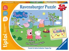  tiptoi® Puzzle für kleine Entdecker: Peppa Pig - 2x24 Teile | Sonstiges |  Sack Fachmedien
