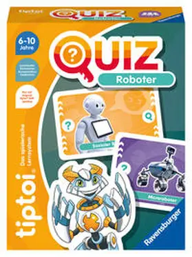  Ravensburger tiptoi 00164 Quiz Roboter, Quizspiel für Kinder ab 6 Jahren, für 1-4 Spieler | Sonstiges |  Sack Fachmedien