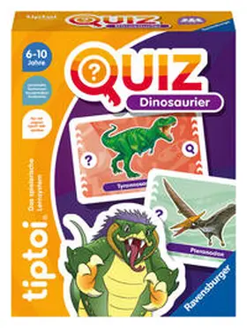 Ravensburger tiptoi 00165 Quiz Dinosaurier, Quizspiel für Kinder ab 6 Jahren, für 1-4 Spieler | Sonstiges |  Sack Fachmedien