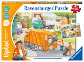  tiptoi® Puzzle für kleine Entdecker: Müllabfuhr - 2x12 Teile | Sonstiges |  Sack Fachmedien