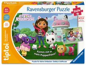  tiptoi® Puzzle für kleine Entdecker Gabby's Dollhouse - 2x24 Teile | Sonstiges |  Sack Fachmedien