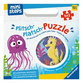  ministeps Plitsch-Platsch-Puzzle Meerestiere - ab 12 Monate | Sonstiges |  Sack Fachmedien