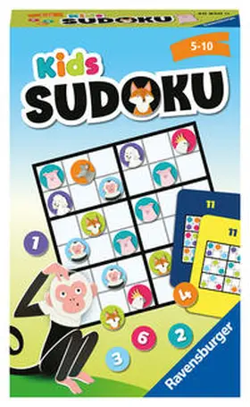  Ravensburger® -  Kids Sudoku - 20850 - Logikspiel für ein Kind von 5 bis 10 Jahren | Sonstiges |  Sack Fachmedien