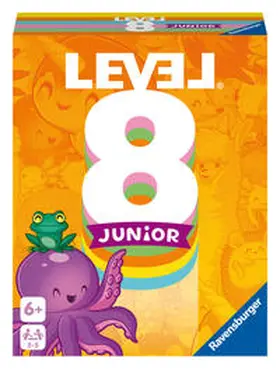 Armbruster | Ravensburger 20860 - Level 8 Junior, Die Junior Variante des beliebten Kartenspiels für 2-5 Spieler ab 6 Jahren / Kinderspiel / Familienspiel / Reisespiel / Perfekt als Geschenk | Sonstiges | 400-555620860-9 | www.sack.de