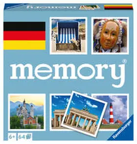Hurter |  Ravensburger Deutschland memory® - 20883 - der Spieleklassiker quer durch Deutschland, Merkspiel für 2-8 Spieler ab 6 Jahren | Sonstiges |  Sack Fachmedien