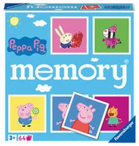 Hurter |  Ravensburger - 20886 - Peppa Pig memory®, der Spieleklassiker für alle Fans der TV-Serie Peppa Pig, Merkspiel für 2-8 Spieler ab 3 Jahren | Sonstiges |  Sack Fachmedien