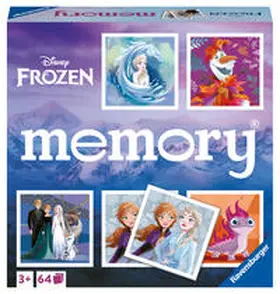Hurter |  Ravensburger - 20890 - Disney Frozen memory®, der Spieleklassiker für alle Frozen Fans, Merkspiel für 2-8 Spieler ab 3 Jahren | Sonstiges |  Sack Fachmedien