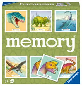 Hurter |  Ravensburger memory® Dinosaurier - 20924 - der Spieleklassiker für Dino-Fans, Merkspiel für 2-8 Spieler ab 3 Jahren | Sonstiges |  Sack Fachmedien