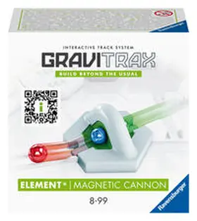  Ravensburger GraviTrax Element Magnetic Cannon 22413 - Ideales Zubehör für das GraviTrax Kugelbahnsystem. Kombinierbar mit Starter-Sets, Extensions und Elements, Konstruktionsspielzeug ab 8 Jahren. | Sonstiges |  Sack Fachmedien