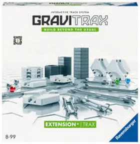  Ravensburger GraviTrax Extension Trax - Zubehör für das Kugelbahnsystem. Kombinierbar mit allen GraviTrax Produktlinien, Starter-Sets, Extensions und Elements, Konstruktionsspielzeug ab 8 Jahren | Sonstiges |  Sack Fachmedien