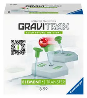 Ravensburger GraviTrax Element Transfer - Zubehör für das Kugelbahnsystem. Kombinierbar mit allen GraviTrax Produktlinien, Starter-Sets, Extensions und Elements, Konstruktionsspielzeug ab 8 Jahren | Sonstiges |  Sack Fachmedien