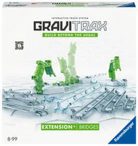  Ravensburger GraviTrax Extension Bridges - Zubehör für das Kugelbahnsystem. Kombinierbar mit allen GraviTrax Produktlinien, Starter-Sets, Extensions und Elements, Konstruktionsspielzeug ab 8 Jahren | Sonstiges |  Sack Fachmedien