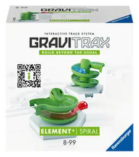  Ravensburger GraviTrax Element Spirale - Zubehör für das Kugelbahnsystem. Kombinierbar mit allen GraviTrax Produktlinien, Starter-Sets, Extensions und Elements, Konstruktionsspielzeug ab 8 Jahren | Sonstiges |  Sack Fachmedien