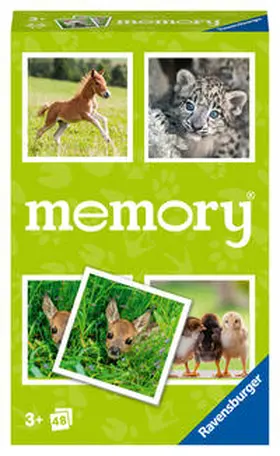 Hurter |  Tierbaby memory® - Reisespiel ab 3 Jahre | Sonstiges |  Sack Fachmedien