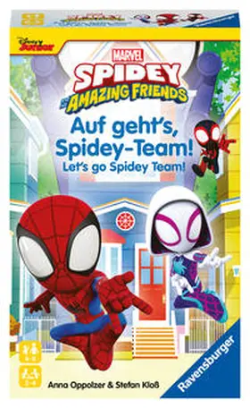 Oppolzer / Kloß |  Spidey and his Amazing Friends: Auf geht's, Spidey-Team! - Reisespiel ab 4 Jahre | Sonstiges |  Sack Fachmedien