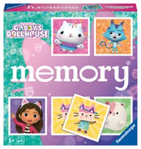 Hurter | Ravensburger memory® Gabby's Dollhouse - 22596 - Der Spieleklassiker für Fans der Vorschulserie Gabby's Dollhouse, Merkspiel für 2-8 Spieler ab 3 Jahren | Sonstiges | 400-555622596-5 | sack.de
