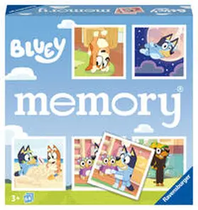 Hurter | memory® Bluey - Gesellschaftsspiel & Brettspiel ab 3 Jahre | Sonstiges | 400-555622646-7 | sack.de
