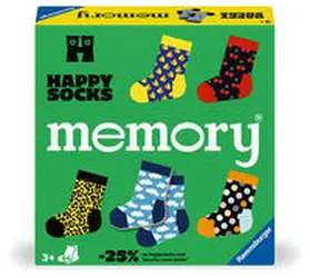 Hurter |  memory® Happy Socks - Kinderspiel ab 3 Jahre | Sonstiges |  Sack Fachmedien