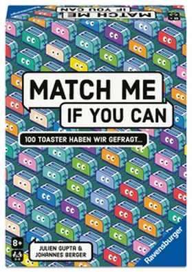 Gupta / Berger |  Match Me If You Can - Gesellschaftsspiel & Brettspiel ab 8 Jahre | Sonstiges |  Sack Fachmedien