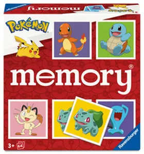 Hurter |  memory® Pokémon - Gesellschaftsspiel & Brettspiel ab 3 Jahre | Sonstiges |  Sack Fachmedien