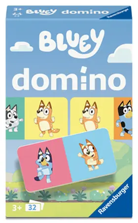 Bluey Domino - Reisespiel ab 3 Jahre | Sonstiges |  Sack Fachmedien