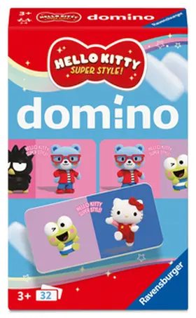  Hello Kitty Domino - Reisespiel ab 3 Jahre | Sonstiges |  Sack Fachmedien