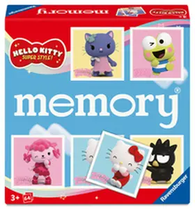 Hurter |  memory® Hello Kitty - Gesellschaftsspiel & Brettspiel ab 3 Jahre | Sonstiges |  Sack Fachmedien