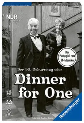 Brand |  Ravensburger Partyspiel - 26835 - Der 90. Geburtstag oder Dinner for One - Gesellschaftsspiel für Erwachsene und Kinder ab 10 Jahren, Spiel zum Film-Klassiker, Perfekt für Weihnachten und Silvester | Sonstiges |  Sack Fachmedien
