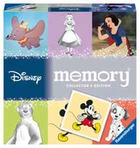 Hurter |  Ravensburger Collectors' memory® Disney - 27378 - Das weltbekannte Gedächtnisspiel mit wunderschönen, funkelnden Bildkarten, ein einzigartiges memory® für große und kleine Disney-Fans | Sonstiges |  Sack Fachmedien