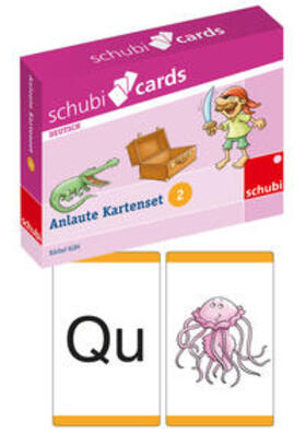 Kühl | Schubicards Anlaute Kartensets 2 | Buch | 400-681070305-2 | sack.de