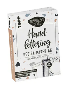 Blum |  Handlettering Design Paper Block Terrazzo A6 | Sonstiges |  Sack Fachmedien
