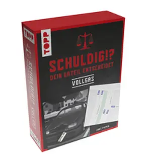 Pieper |  Schuldig?! Dein Urteil entscheidet - Vollgas. Krimispiel in 50 Karten | Sonstiges |  Sack Fachmedien