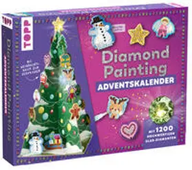 frechverlag |  Weihnachtszauber - Der Diamond-Painting-Adventskalender. Mit Material und Werkzeug für 24 Baumanhänger | Sonstiges |  Sack Fachmedien