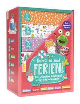 frechverlag |  Die Ferien-Bastelbox: Hurra, es sind Ferien! Der ultimative Kreativspaß für jede Ferienwoche | Sonstiges |  Sack Fachmedien