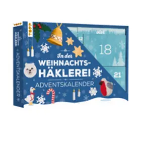 Eisterlehner |  In der Weihnachtshäklerei - Der Adventskalender mit Material und Anleitungsbuch für 24 Häkelprojekte | Sonstiges |  Sack Fachmedien