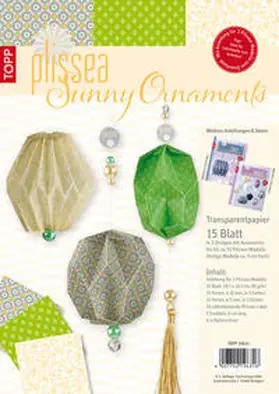 Meißner |  Plissea Transparentpapier Sunny Ornaments | Sonstiges |  Sack Fachmedien