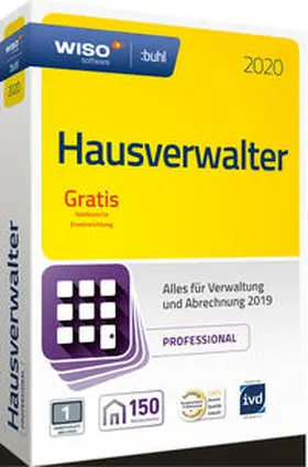  WISO Hausverwalter 2020 Professional. CDR | Sonstiges |  Sack Fachmedien
