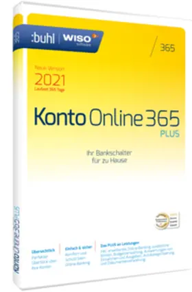  WISO Konto Online Plus 365. CDR | Sonstiges |  Sack Fachmedien
