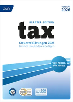  tax 2026 Berater | Sonstiges |  Sack Fachmedien