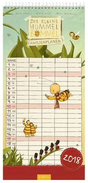 Sabbag / Kelly |  Die kleine Hummel Bommel - Familienplaner 2018 | Sonstiges |  Sack Fachmedien