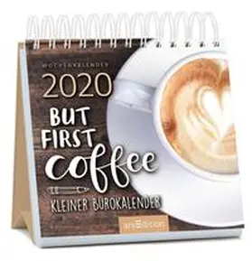Miniwochenkalender 2020 But first coffee - Kleiner Bürokalender | Sonstiges | 401-448912071-1 | www.sack.de